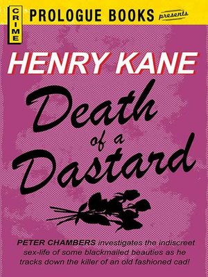 cover image of Death of a Dastard